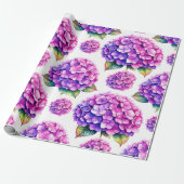 Hydrangea Cadeaupapier (Uitgerold)