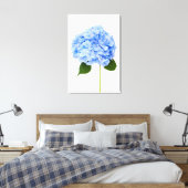 Hydrangea Canvas Afdruk (Insitu (Slaapkamer))
