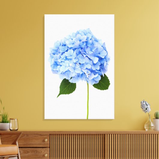 Hydrangea Canvas Afdruk (Insitu (Woonkamer))