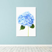 Hydrangea Canvas Afdruk (Insitu (Houten vloer))