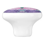 Hydrangea Ceramic Knob. Keramische Knop (Zijkant)