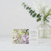 Hydrangea close-up Moeder Visitekaartje (Staand voorkant)