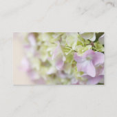 Hydrangea close-up Moeder Visitekaartje (Achterkant)