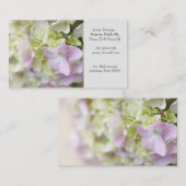 Hydrangea close-up Moeder Visitekaartje (Voorkant / Achterkant)