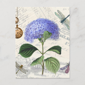 Hydrangea Collage Briefkaart