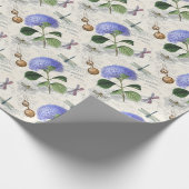 Hydrangea Collage Cadeaupapier (Hoek)