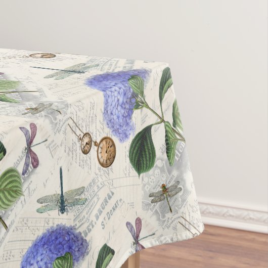 Hydrangea Collage Tafelkleed (Voorbeeld)