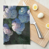 Hydrangea Cotton Kitchen Towel Theedoek (Quarter Fold)
