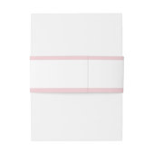 Hydrangea Crest Trouw Monogram Uitnodigingen Wikkel (Achterkant Voorbeeld)