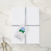 Hydrangea Custom Gift Labels Cadeaulabel (Met Touw)