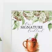 Hydrangea Decor Signature Cocktailbar Borden Poster