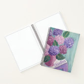 Hydrangea Doodle Sketchbook Notitieboek (Binnen)