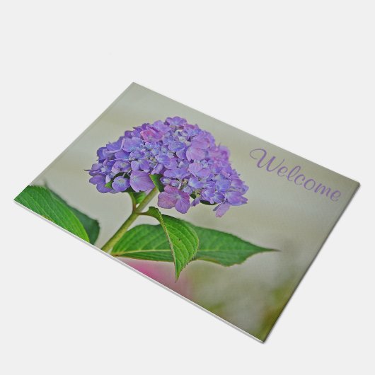 Hydrangea Doormat Deurmat (Schuin)