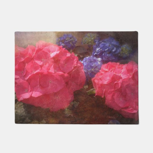 Hydrangea DoorMat Deurmat (Voorkant)