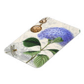 Hydrangea Dragonfly Collage Flexible Magnet Magneet (Linkerzijde)