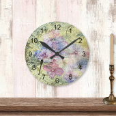 Hydrangea Dragonfly Postmark Ephemera Ronde Klok