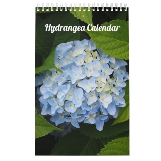 Hydrangea één pagina kalender (Hoes)
