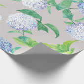 Hydrangea Elegant Easter design Cadeaupapier (Hoek)