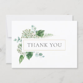 Hydrangea en Greenery Dank u