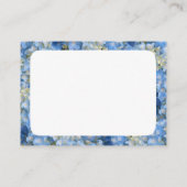 Hydrangea en Kaarten voor Burlap (Achterkant)