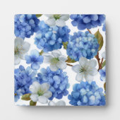 Hydrangea en kersenbloei fotoplaat (Voorkant)