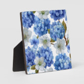 Hydrangea en kersenbloei fotoplaat (Voorkant)