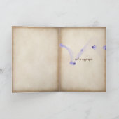 hydrangea en Koningin Anne's Lace bouquet in vase Kaart (Binnen)