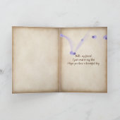 hydrangea en Koningin Anne's Lace bouquet in vase Kaart (Binnen)