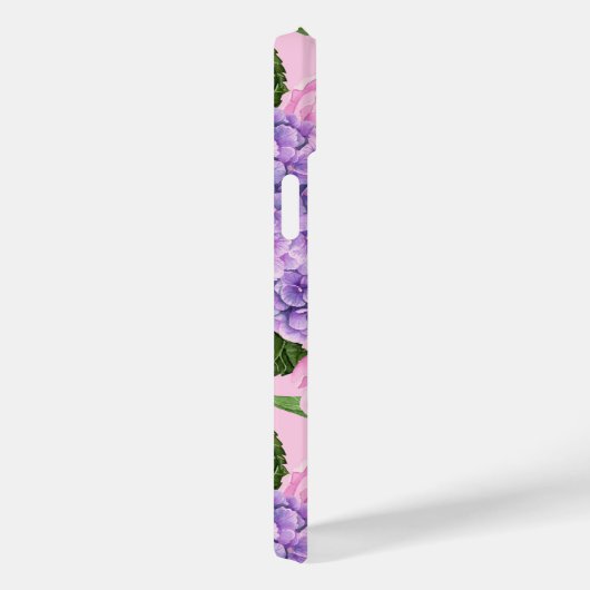 Hydrangea en pony-patroon Case-Mate iPhone case (Achterkant / Rechts)
