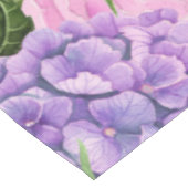 Hydrangea en pony-patroon tafelkleed (Gekanteld)