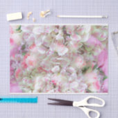 Hydrangea en Rozen - Vintage Bouquet in Oil Tissuepapier (Craft)