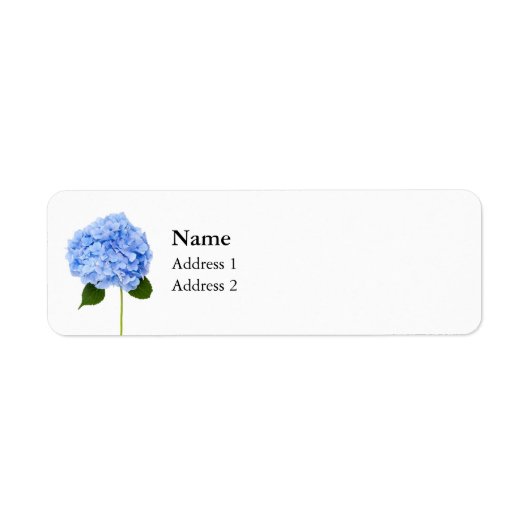 Hydrangea Etiket (Voorkant)