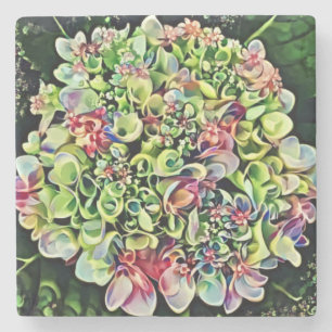 Hydrangea Fantasy Art Marble Onderzetter