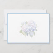 Hydrangea Flat Note Card Notitiekaartje (Voorkant)