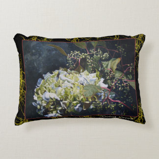 Hydrangea Floral Accent Pillow Decoratief Kussen