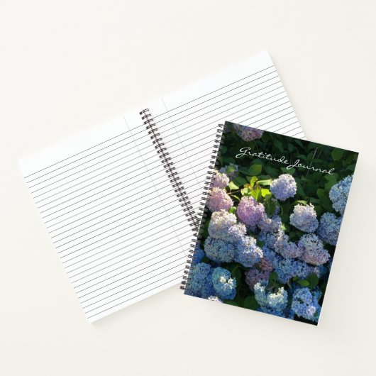 Hydrangea Floral Gratitude Journal Notitieboek (Binnen)