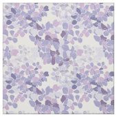 Hydrangea Floral Pattern - Paarse Blooms Stof (Swatch)