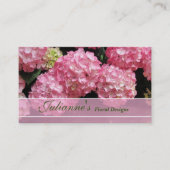 Hydrangea Floral Visitekaartjes (Voorkant)