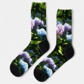 Hydrangea Flower Garden Crew Socks Sokken (Links)