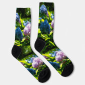 Hydrangea Flower Garden Crew Socks Sokken (Rechts)