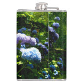 Hydrangea Flower Garden Heupfles (Achterkant)