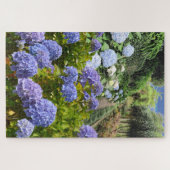 Hydrangea Flower Garden Jigsaw Puzzle Legpuzzel (Horizontaal)