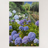 Hydrangea Flower Garden Jigsaw Puzzle Legpuzzel (Verticaal)