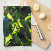 Hydrangea Flower Garden Kitchen Towel Theedoek (Quarter Fold)