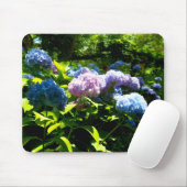 Hydrangea Flower Gel Mouse Pad Muismat (Met muis)