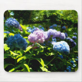 Hydrangea Flower Gel Mouse Pad Muismat (Voorkant)