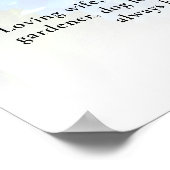 Hydrangea Flower Life Celebration Fotobegrafenis Poster (Hoek)