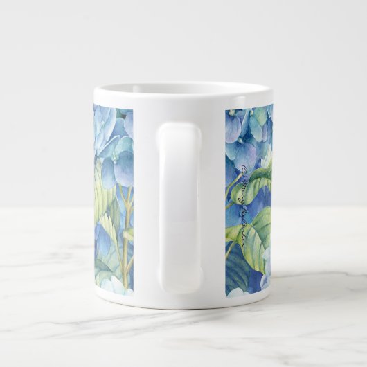 Hydrangea Flower Mok   (C) MaryLeeParker (Achterkant)