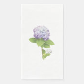 Hydrangea Flower, paarse Servet (Voorkant)