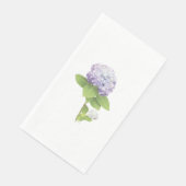 Hydrangea Flower, paarse Servet (Hoek)
